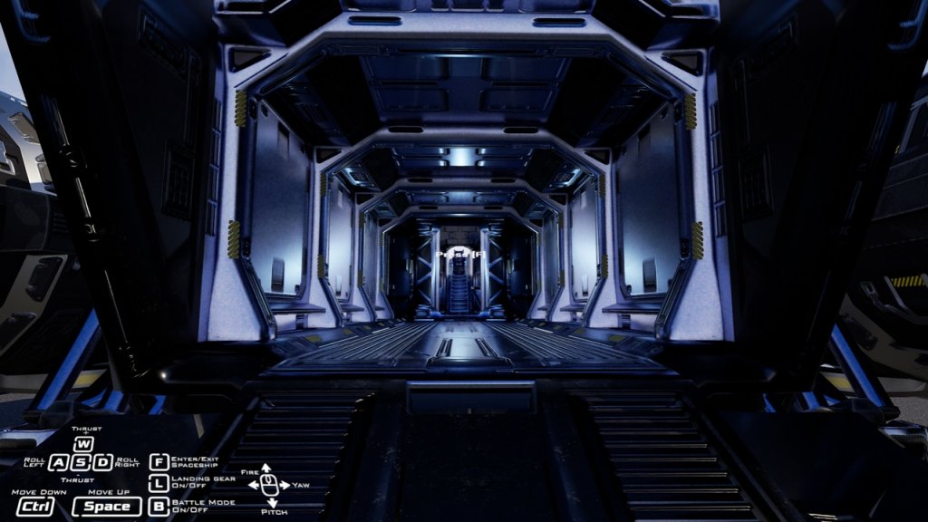 图片[5]-【UE虚幻资源】宇宙飞船-Stellar Phoenix Shuttle – Spaceship With Controller-IMAXCG