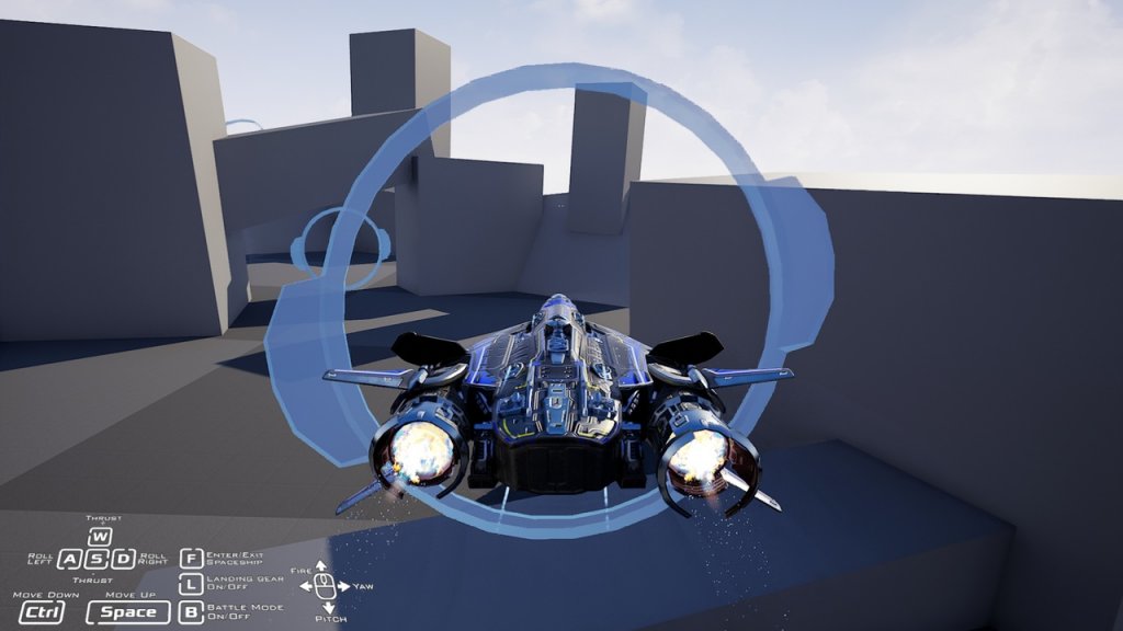 图片[7]-【UE虚幻资源】宇宙飞船-Stellar Phoenix Shuttle – Spaceship With Controller-IMAXCG