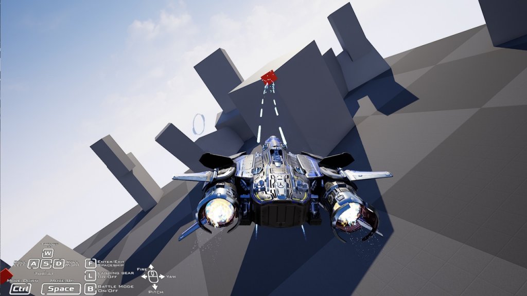 图片[8]-【UE虚幻资源】宇宙飞船-Stellar Phoenix Shuttle – Spaceship With Controller-IMAXCG