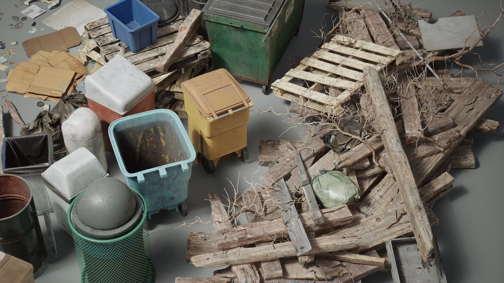 图片[8]-【UE虚幻资源】城市街道垃圾 Vol. 1-Trash VOL.1 – City Streets (Nanite and Low Poly Versions)-IMAXCG