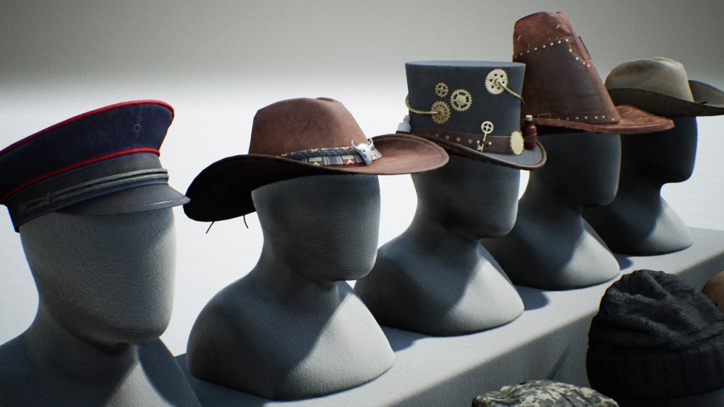 图片[4]-【UE虚幻资源】帽子多样组合包-Variety Hats Pack – VOL 1-IMAXCG
