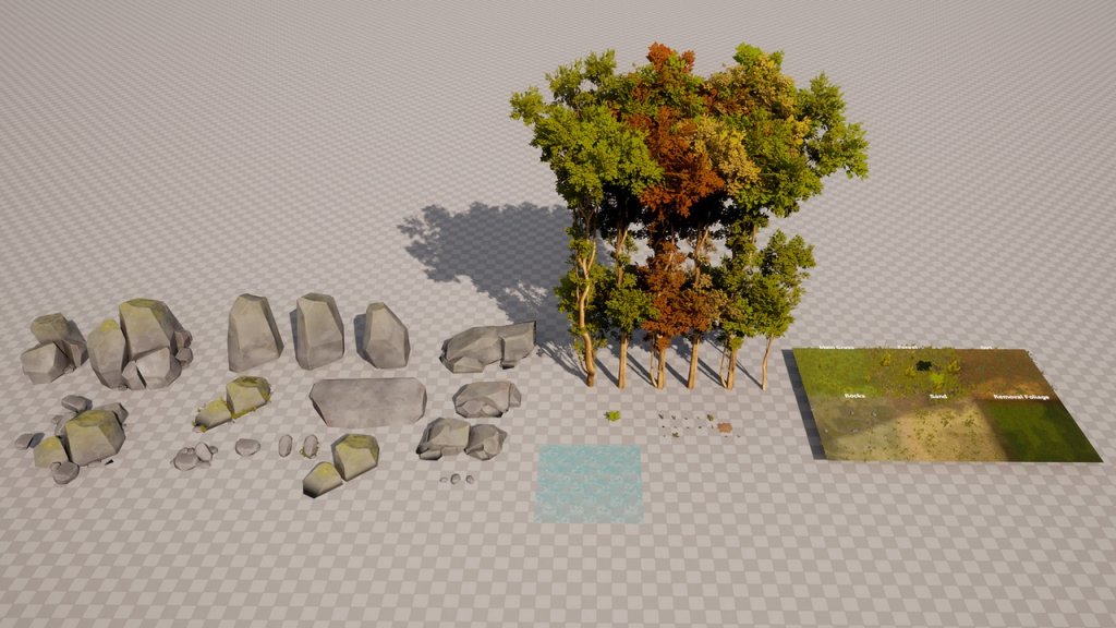 图片[20]-【UE虚幻资源】植被合集1 森林自动材质-Vegetation Vol 1 – Forest Automaterial-IMAXCG