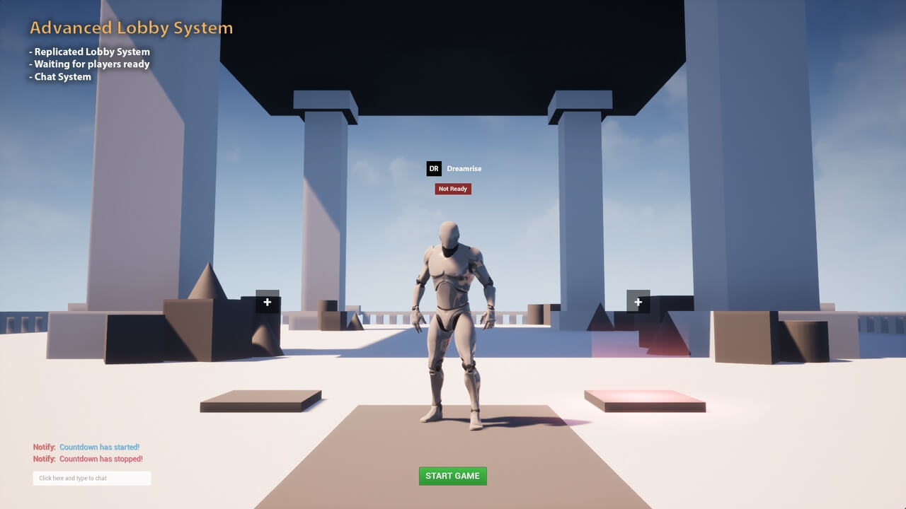 【UE虚幻资源】多人联机大厅系统V2-Advanced Multiplayer Lobby System V2-IMAXCG