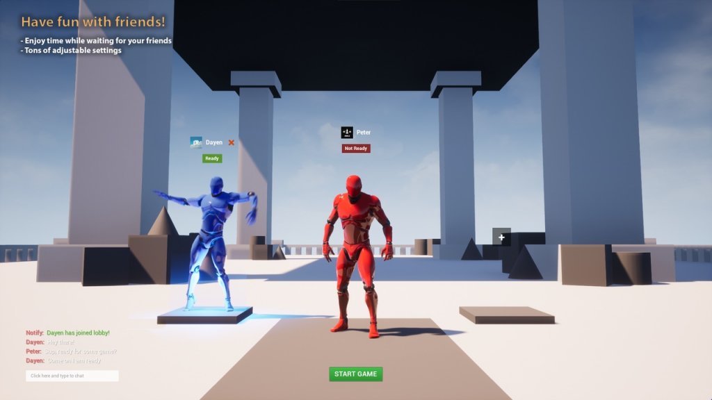 图片[1]-【UE虚幻资源】多人联机大厅系统V2-Advanced Multiplayer Lobby System V2-IMAXCG