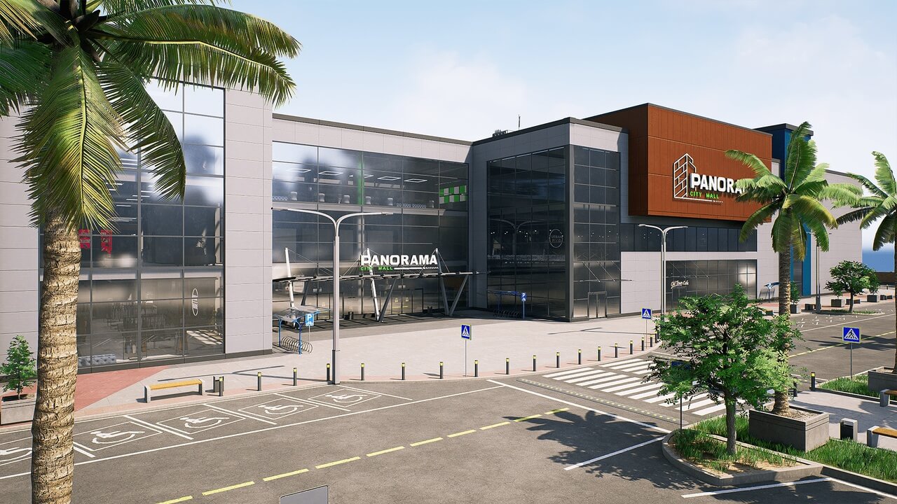 【UE虚幻资源】城市商场模块化场景-City Shopping Mall (MODULAR Environment-IMAXCG