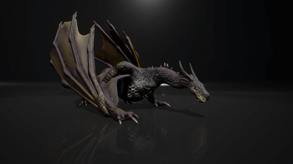 图片[3]-【UE虚幻资源】飞龙资源包-Dragon (Wyvern)-IMAXCG