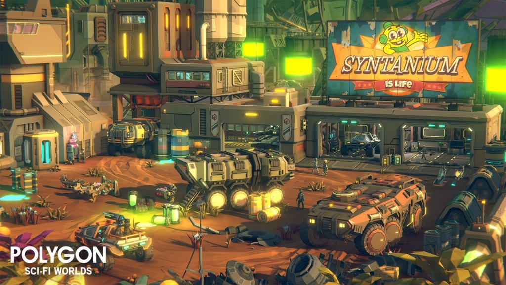 图片[12]-【UE虚幻资源】低多边形科幻世界资产包-POLYGON – Sci-Fi Worlds – Low Poly Characters, Modular Environments, Vehicles-IMAXCG