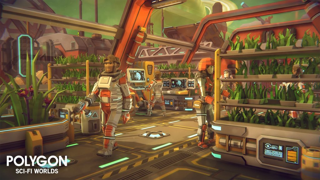 图片[14]-【UE虚幻资源】低多边形科幻世界资产包-POLYGON – Sci-Fi Worlds – Low Poly Characters, Modular Environments, Vehicles-IMAXCG