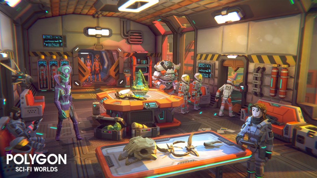 图片[4]-【UE虚幻资源】低多边形科幻世界资产包-POLYGON – Sci-Fi Worlds – Low Poly Characters, Modular Environments, Vehicles-IMAXCG