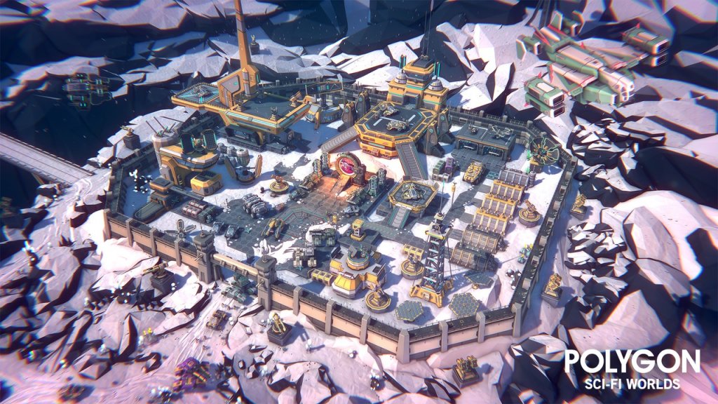 图片[8]-【UE虚幻资源】低多边形科幻世界资产包-POLYGON – Sci-Fi Worlds – Low Poly Characters, Modular Environments, Vehicles-IMAXCG