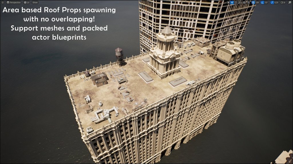 图片[1]-【UE虚幻资源】程序化建筑生成器专业版-Procedural Building Generator Pro-IMAXCG