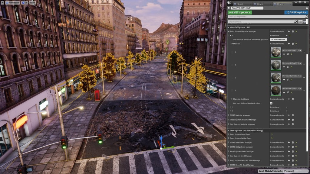 图片[3]-【UE虚幻资源】程序化道路生成器-Procedural Road Generator-IMAXCG
