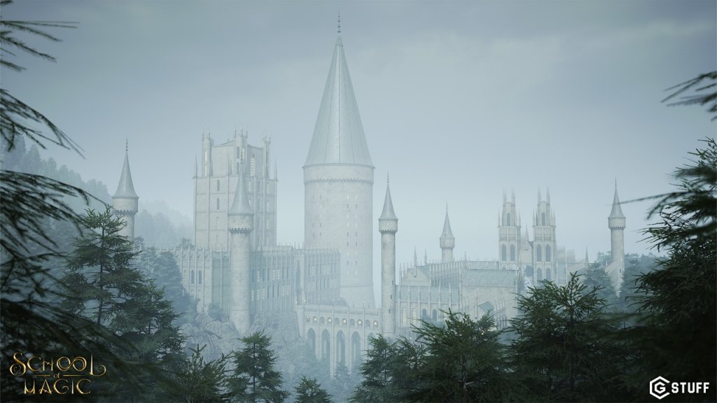 图片[1]-【UE虚幻资源】魔法学校场景-School of Magic-IMAXCG