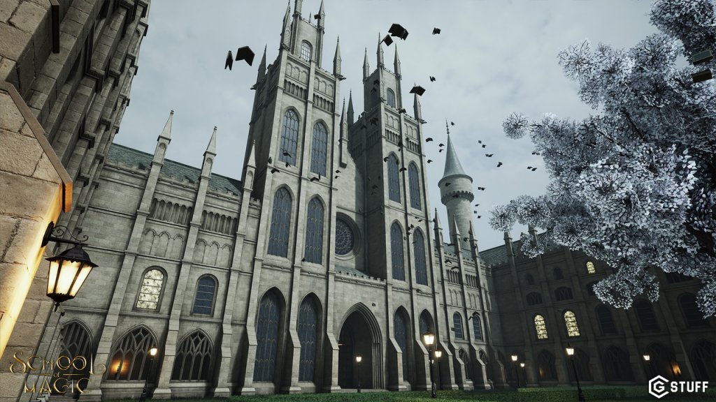图片[5]-【UE虚幻资源】魔法学校场景-School of Magic-IMAXCG