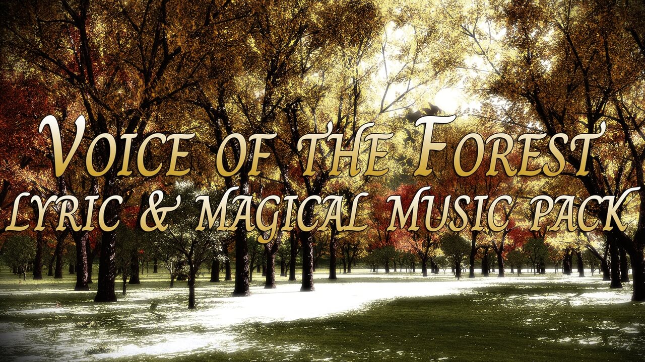 【UE虚幻资源】奇幻森林音乐包-Voice Of The Forest (Lyric & Magical Music Pack)-IMAXCG