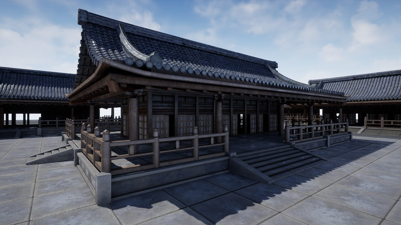 【UE虚幻资源】东方寺庙场景-Asian Temple-IMAXCG