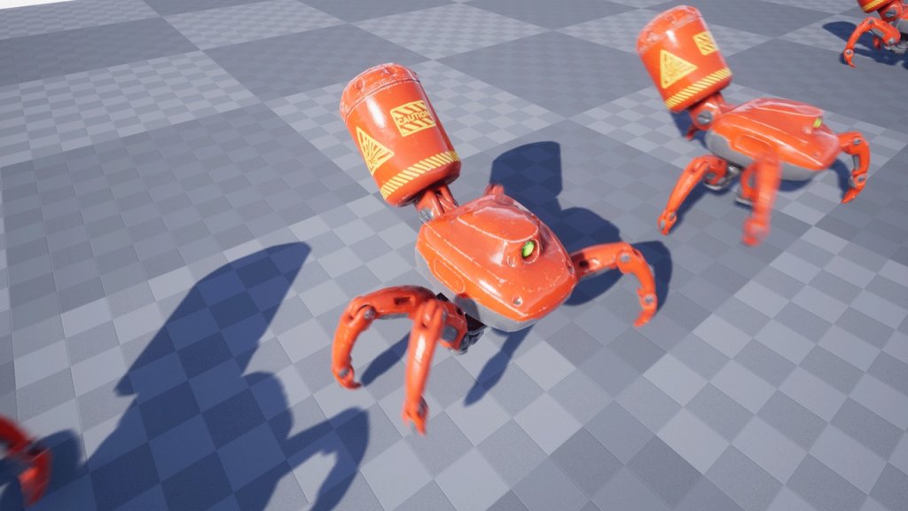 图片[3]-【UE虚幻资源】爆炸蜘蛛机器人-EXPLOSIVE SPIDER BOT-IMAXCG