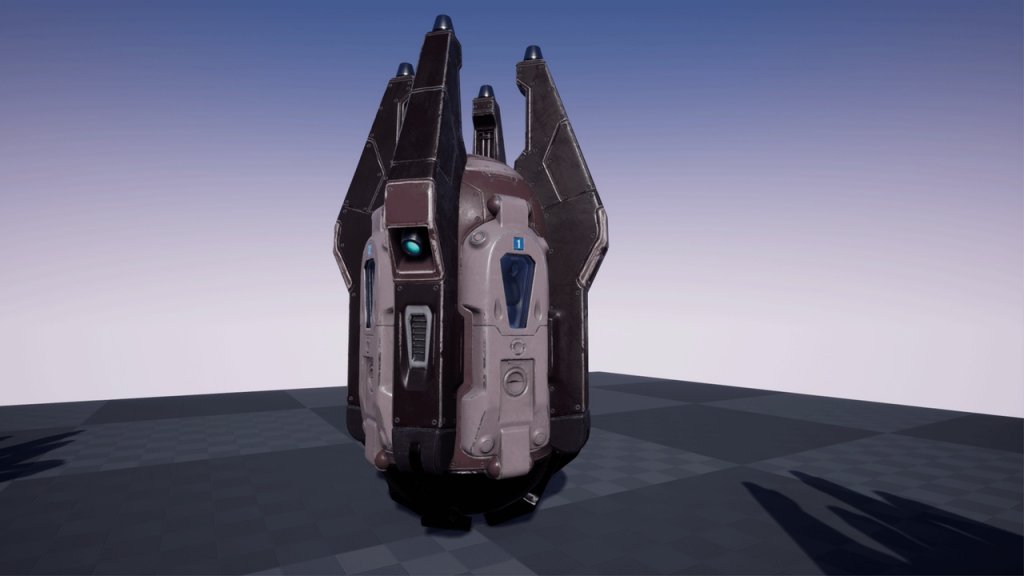 图片[2]-【UE虚幻资源】降落舱模型-LANDING POD-IMAXCG