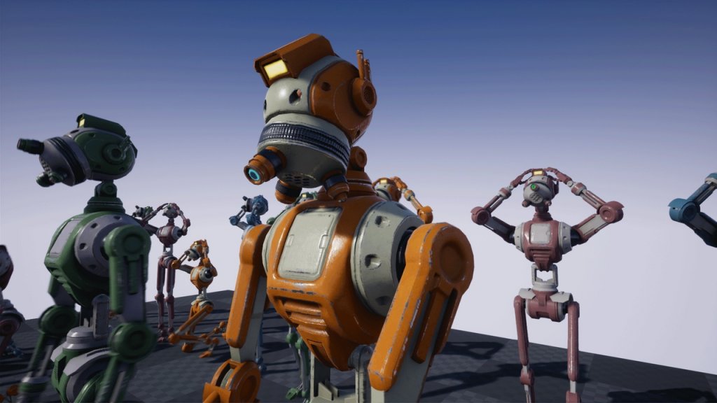 图片[1]-【UE虚幻资源】科学家机器人模型-SCI FI: SCIENTIST DROID-IMAXCG