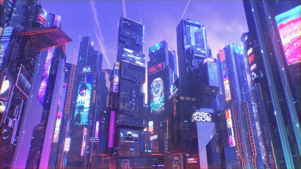 图片[1]-【UE虚幻资源】赛博朋克科幻建筑包-Scifi Cyberpunk Futuristic building Bundle-IMAXCG
